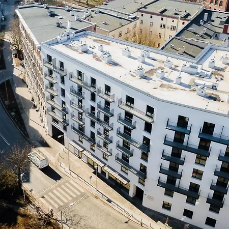 Lägenhet Apartament Na Kurkowej Wrocław